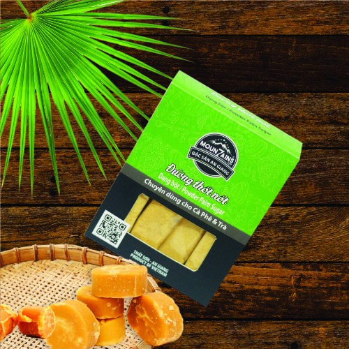 Đường thốt nốt dạng bột hòa tan giá 45,000/hộp 200 gram, 20 gói