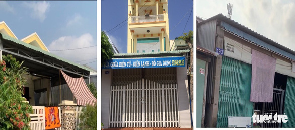Lực lượng Công an tỉnh An Giang khám xét 3 căn nhà (có 2 căn nhà của bị can Vàng), phát hiện nhiều hàng lậu vào tháng 2 vừa qua - Ảnh: Công an An Giang