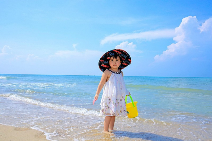 Bãi biển Mũi Né vẫn còn nhiều hoang sơ và lãng mạn. Ảnh PHƯƠNG NAM