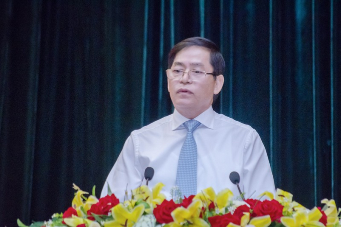 Ông Phạm Viết Thanh, Bí thư Tỉnh ủy, Chủ tịch HĐND tỉnh nhấn mạnh vai trò của cải cách hành chính trong phục hồi, phát triển kinh tế năm 2022- Ảnh:MT