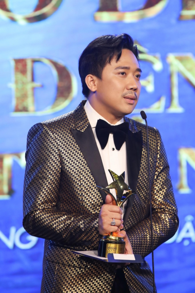 Trấn Thành nhận giải thưởng cho phim điện ảnh mà anh đạo diễn và đóng chính.