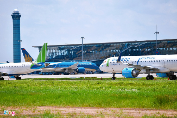 Các hãng bay Việt đã bắt đầu công bố các đường bay quốc tế khai thác trở lại từ đầu năm 2022. Ảnh: Hoàng Hà.