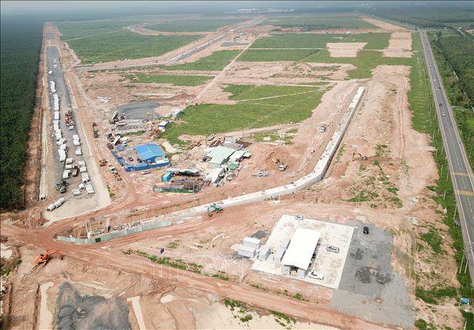 Khu tái định cư Lộc An - Bình Sơn nhìn từ trên cao (ảnh minh họa).