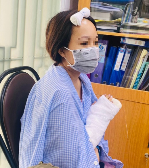 Chị L. mong mỏi cơ quan điều tra sớm xử lý nghiêm các đối tượng côn đồ