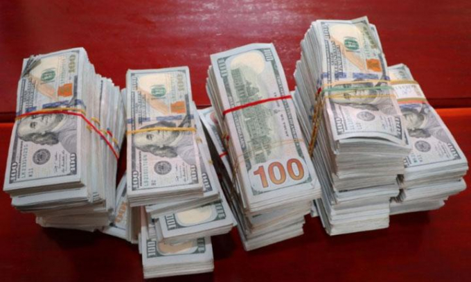 Tang vật 470.000 USD bị công an thu giữ