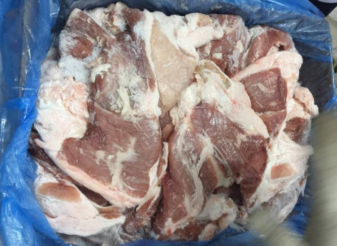 Các loại thịt lợn đổ bộ chợ với giá siêu rẻ (ảnh: TL)