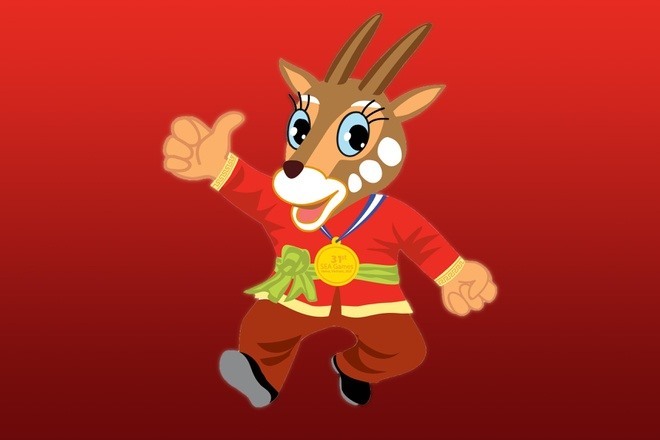 Sao la là linh vật chính thức của SEA Games 31.