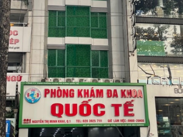 Phòng khám đa khoa quốc tế nơi phá thai cho thai phụ H.T.P.T THANH TRA SỞ Y TẾ