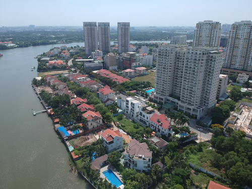 Nếu hai bên bờ sông Sài Gòn được quy hoạch bài bản sẽ đem lại lợi ích kinh tế rất lớn cho TP HCM. Ảnh: LÊ PHONG