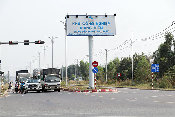 Khu công nghiệp Giang Điền được mở rộng về TP.Biên Hòa
