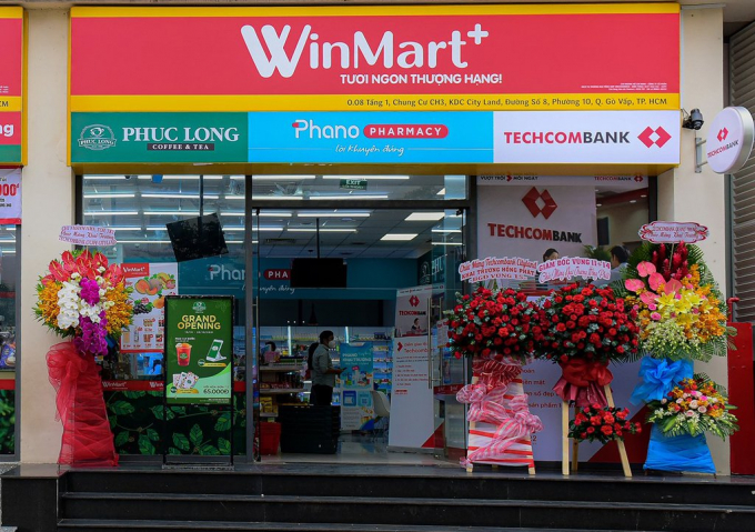 Các kiosk Phúc Long đem về lượng khách hàng và doanh thu cho WinMart+. Ảnh: Phúc Long.