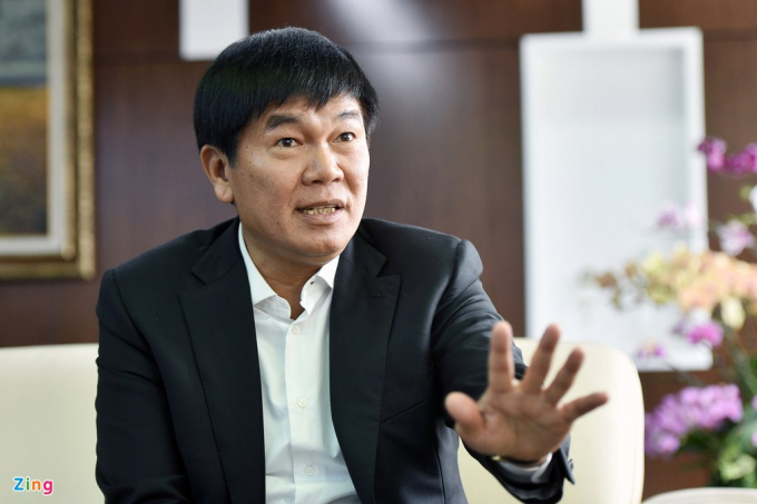 Ông Trần Đình Long hiện sở hữu khối tài sản ròng trị giá 3,2 tỷ USD, giàu thứ 2 Việt Nam, theo thống kê của Forbes. Ảnh: Hoàng Hà.