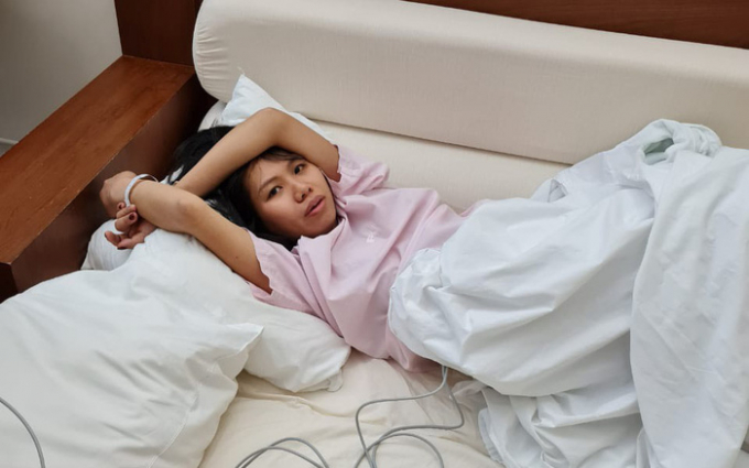 Bà Hậu cho biết đã phải trải qua những ký ức kinh hoàng tại bệnh viện - Ảnh: NVCC