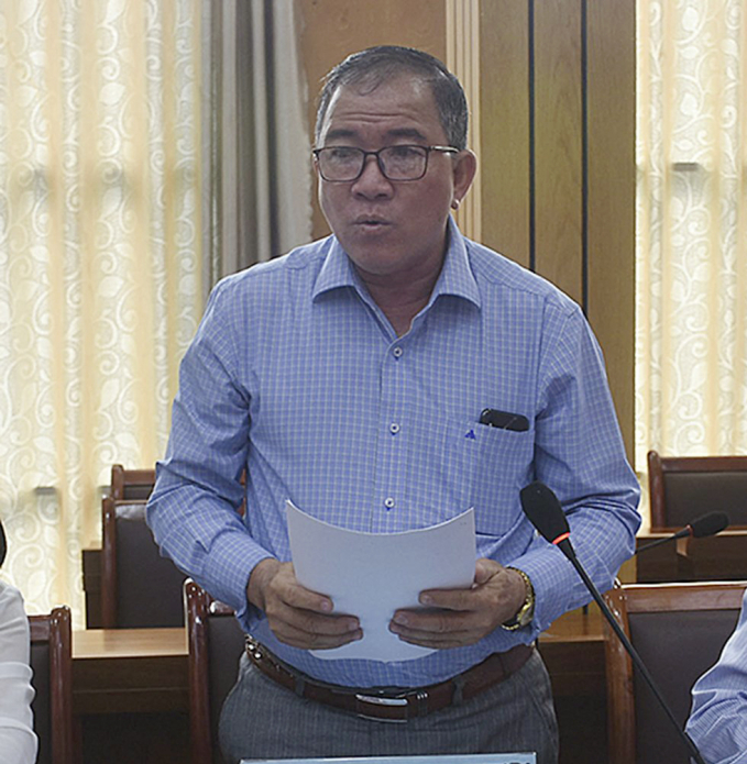 Ông Đặng Thanh Minh, nguyên Phó Bí thư Huyện ủy, nguyên Chủ tịch HĐND và UBND huyện Xuyên Mộc.