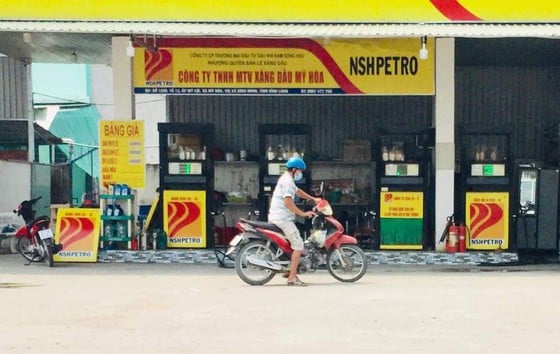 Công ty TNHH MTV xăng dầu Mỹ Hòa vừa bị xử phạt vi phạm hành chính. Ảnh: QUỐC AN