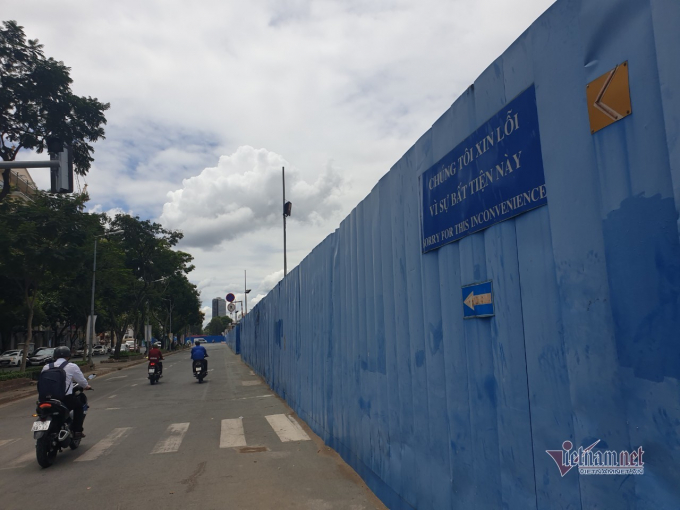 Một phần đường Lê Lợi được tái lập giúp giao thông đi lại được thuận tiện