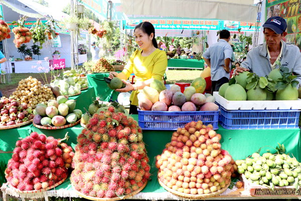 Lễ hội trái cây Long Khánh - một trong những sự kiện quảng bá du lịch sinh thái vườn thu hút đông lượng khách tham quan