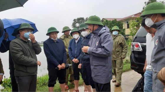 Ngày 2 và 3-4, Tổng cục trưởng Tổng cục PCTT Trần Quang Hoài đến thị sát tình hình mưa lũ tại Quảng Bình, Quảng Trị và Thừa Thiên - Huế