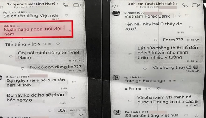 Phụng Thị Nghệ lập nhóm để trao đổi với các nạn nhân về việc thành lập ngân hàng NẠN NHÂN CUNG CẤP