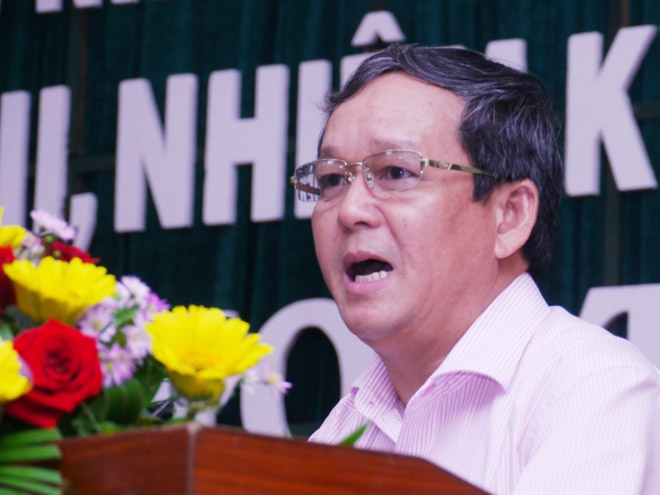 Ông Nguyễn Công Thành khi còn làm Cục trưởng Cục Thuế tỉnh Bình Định HOÀNG TRỌNG