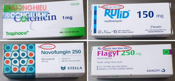 Các loại thuốc được khuyến cáo “thuốc bán theo đơn” đang được nhà thuốc Long Châu tự ý bán cho người tiêu dùng
