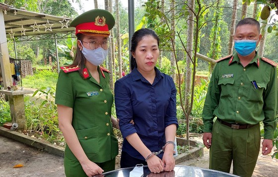 Đối tượng Bùi Thị Tuyết Trang. Ảnh: CACC