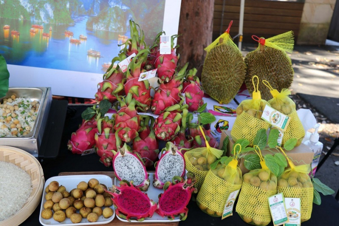 Quảng bá nông sản Việt tại thị trường Úc.