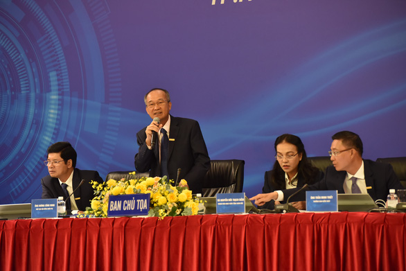 Ông Dương Công Minh - chủ tịch hội đồng quản trị Sacombank - trả lời về việc cho Tập đoàn FLC vay