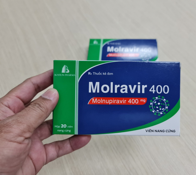 Thuốc Molnupiravir được dùng trong điều trị Covid-19 DUY TÍNH