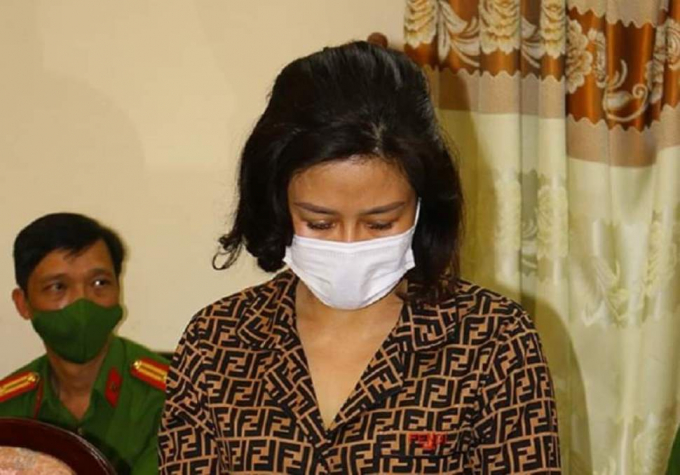 Bị can Vũ Thị Ngọc Thanh, Phó trưởng Khoa xét nghiệm CDC Nam Định CACC