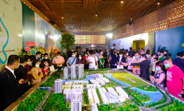 Sở Xây dựng TPHCM chưa cho phép chủ đầu tư dự án MT Eastmark City bán nhà ở hình thành trong tương lai.