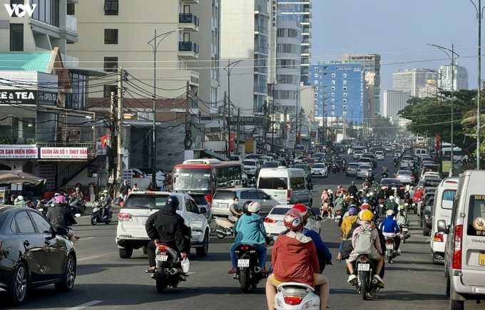 Đường Thuỳ Vân, Tp Vũng Tàu thường xuyên ùn ứ giao thông vào dịp lễ, Tết
