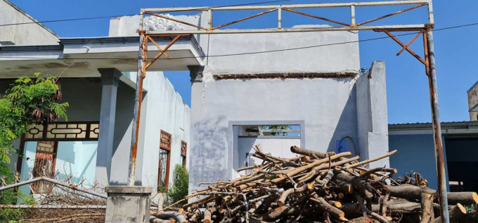 Căn nhà Đại đoàn kết của bà Châu Thị Ở bị cưỡng chế đập phá THIỆN NHÂN