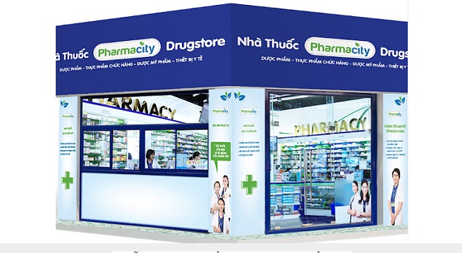 Chuỗi bán lẻ dược phẩm của Pharmacity - Ảnh: ST