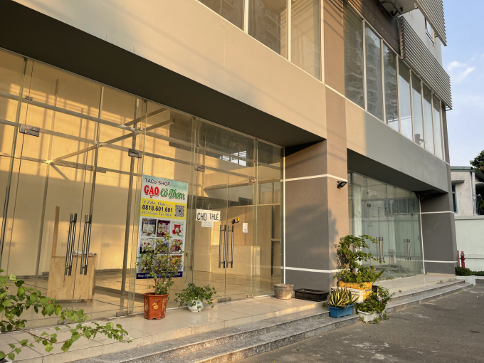 Các shophouse đang rao cho thuê