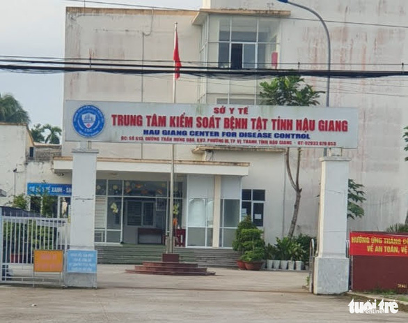 Trung tâm Kiểm soát bệnh tật tỉnh Hậu Giang nơi ông Nguyễn Văn Lành công tác - Ảnh: T.T.