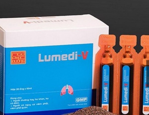 Sản phẩm thực phẩm bảo vệ sức khỏe Lumedi-V của Ngũ Phúc Đường bị xử phạt do vi phạm quảng cáo