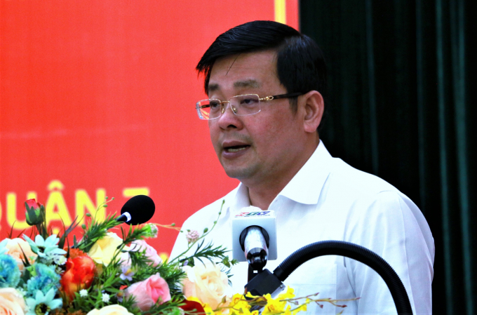 Ông Nguyễn Toàn Thắng, Giám đốc Sở TN-MT TP.HCM, thông tin về việc chuyển khu đất 28 ha ở Q.7 thành công viên cây xanh NGUYÊN VŨ