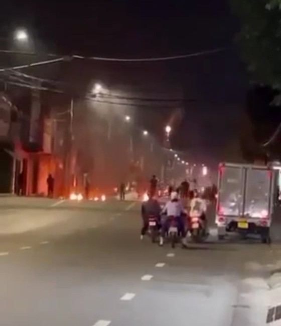 Hiện trường vụ hỗn chiến