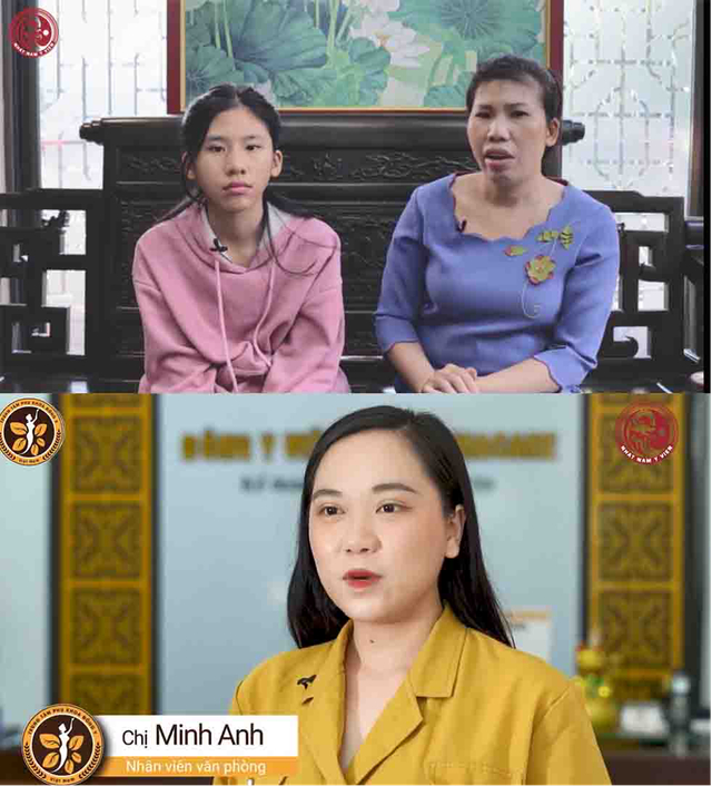 Nội dung các bệnh nhân chia sẻ đều chung một mô tuýp khám bệnh tại bệnh viện không khỏi nhưng khám tại Nhất Nam Y Viện và dùng thuốc tại đây lại