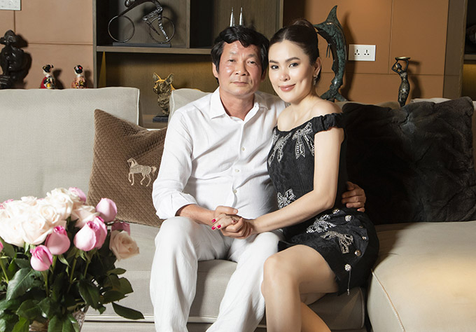Hoa hậu Phương Lê và người chồng doanh nhân