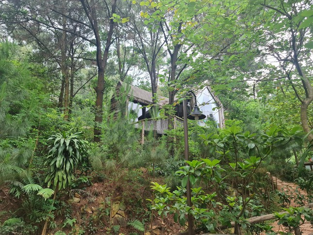 Các biệt thự nghỉ dưỡng tiếp tục mọc lên trên đất rừng tại xã Minh Phú