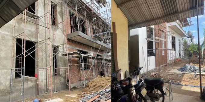 Công trình “khủng” có dấu hiệu xây dựng không phép tại thửa đất số 777 thuộc tờ bản đồ 21 trên địa bàn phường Trảng Dài
