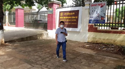 Trung tâm Kiểm soát bệnh tật tỉnh Đắk Lắk, nơi xảy ra sai phạm trong mua sắm kit test của Công ty Việt Á