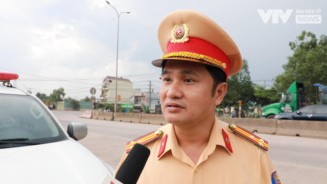 Thượng tá Trần Văn Bắc - Phó Trưởng phòng CSGT Công an tỉnh Đồng Nai