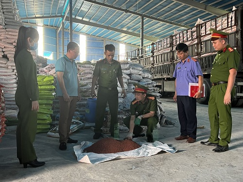 Công an TP Thanh Hóa đã khởi tố 2 vụ sản xuất phân bón giả