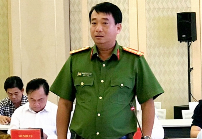 Đại tá Nguyễn Thanh Điệp, Phó Giám đốc Công an tỉnh Bình Dương