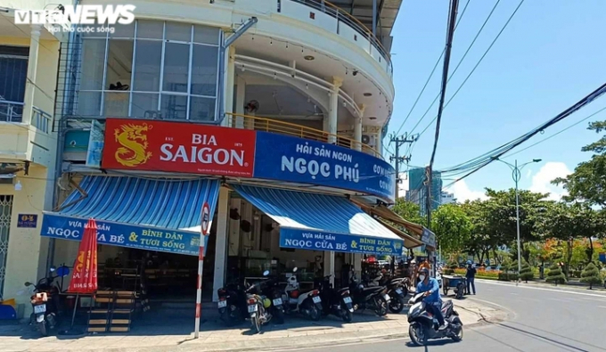 Nhà hàng Ngọc Phú bị xử phạt 21 triệu đồng.