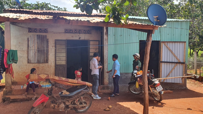 Gia đình bà Ksor B., có con trai tên là C. bị đòi tiền chuộc thân 150 triệu đồng ẢNH: TRẦN HIẾU