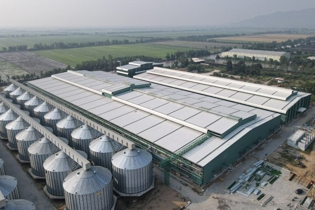 Nhà máy gạo Hạnh Phúc với quy mô lớn nhất châu Á, công suất chứa 240.000 tấn/vụ